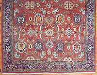 Antique mahal Carpet - # 1452
