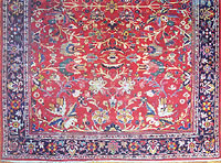 Antique mahal Carpet - # 1453