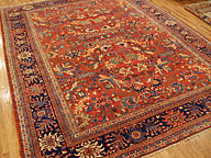 Antique mahal Carpet - # 4837