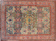 Antique mahal Carpet - # 54246