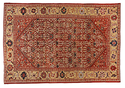 Antique mahal Carpet - # 56830