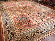 Antique mahal Carpet - # 9316