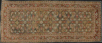 Antique mahal Rug - # 8962