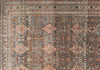 Antique malayer Carpet - # 52095