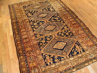 Antique malayer Rug - # 4522
