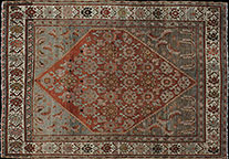 Antique malayer Rug - # 9552