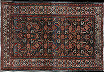 Antique malayer Rug - # 9923
