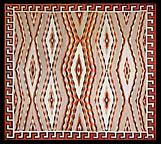 Antique navaho Carpet - # 6071