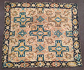 Antique needlepoint Rug - # 50913