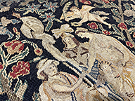 Antique needlepoint Rug - # 56111