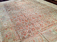 Antique oushak Carpet - # 11262