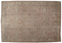 Antique oushak Carpet - # 11286