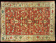 Antique oushak Carpet - # 3092