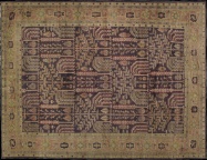 Antique oushak Carpet - # 42047