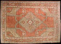Antique oushak Carpet - # 4237