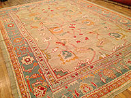 Antique oushak Carpet - # 50347