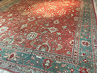 Antique oushak Carpet - # 50545