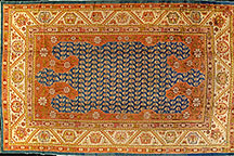 Antique oushak Carpet - # 50906