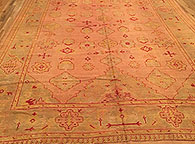 Antique oushak Carpet - # 51217