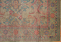 Antique oushak Carpet - # 52278