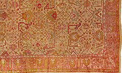 Antique oushak Carpet - # 53477