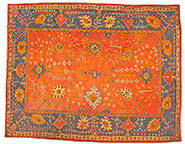 Antique oushak Carpet - # 54257