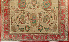 Antique oushak Carpet - # 54723