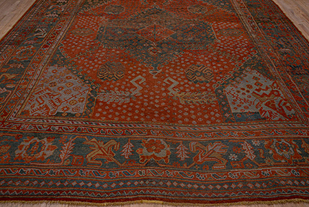 Antique oushak Carpet - # 56511