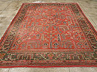 Antique oushak Carpet - # 56545