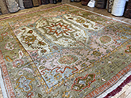 Antique oushak Carpet - # 57885