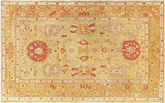 Antique oushak Carpet - # 58271