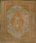Antique oushak Carpet - # 6749
