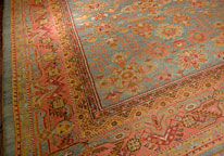 Antique oushak Carpet - # 7336