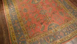 Antique oushak Carpet - # 7353