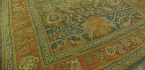 Antique oushak Carpet - # 7416