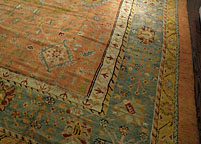 Antique oushak Carpet - # 7603