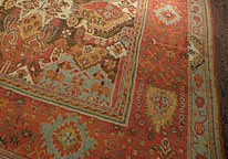 Antique oushak Carpet - # 7607