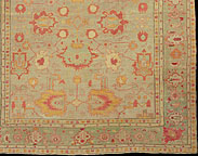 Antique oushak Carpet - # 7618