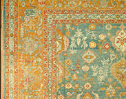 Antique oushak Carpet - # 7727