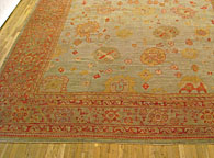 Antique oushak Carpet - # 8687