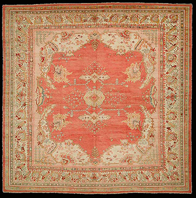 Antique oushak Carpet - # 9125