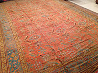 Antique oushak Carpet - # 9250