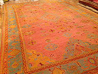 Antique oushak Carpet - # 9867
