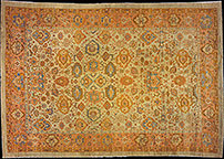 Antique oushak Carpet - # 9878