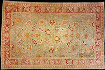 Antique oushak Carpet - # 9881