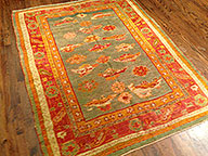 Antique oushak Rug - # 9501