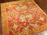 Antique oushak Rug - # 9502