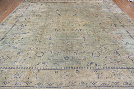 Antique oushak Runner - # 53954