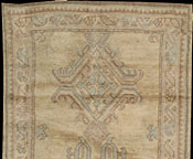 Antique oushak Runner - # 6819