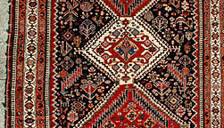 Antique qashqai Rug - # 6847